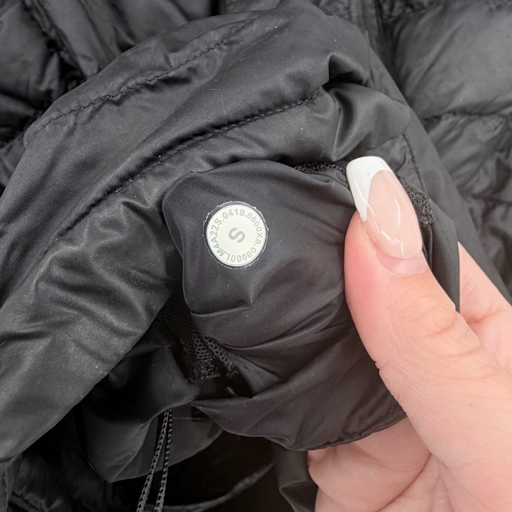 LULULEMON LAB Siffra Filled Packable Down Half Zip Pullover Black - Picture 10 of 13